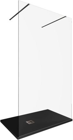 Душевая перегородка Allen Brau Infinity 2 120 3.21043.BA серебро браш, артикул 3.21043.BA