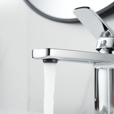 Смеситель для раковины Raffine F0199, хром