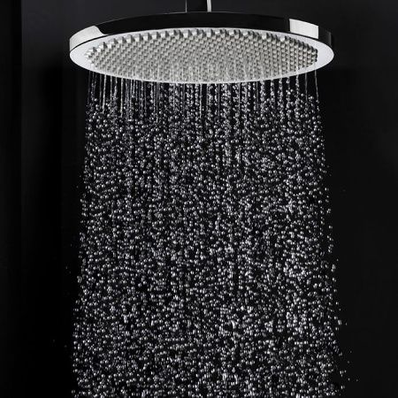 BOSSINI APICE Верхний душ Ø280 мм., с настенным держателем 330 мм., цвет хром BOSSINI APICE Верхний душ Ø280 мм., с настенным держателем 330 мм., цвет хром