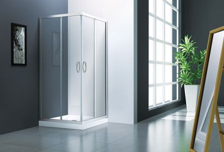 Душевой уголок Rovigo 90x90x195 Прозрачное хром RV11HS-90-01-C5, артикул RV11HS-90-01-C5