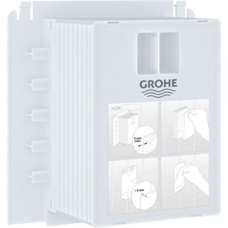 Ревизионный короб для крепления малых панелей смыва GROHE (40911000) Ревизионный короб для крепления малых панелей смыва GROHE (40911000)