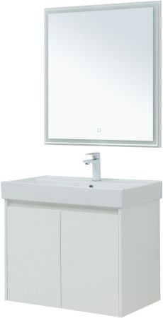 Мебель для ванной Aquanet Nova Lite 75 белый глянец (2 дверцы), артикул 00302535
