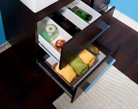 Тумба под раковину Бриклаер Чили 55 венге