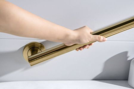 Поручень Timo Saona золото шлифованное (13265/20), артикул 13265/20