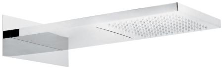 Emmevi, верхний душ. 500*260. 2 режима (дождь и водопад). Сталь, цвет хром, артикул C06652/CR
