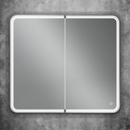 Зеркало-шкаф с подсветкой ART&MAX VERONA AM-Ver-900-800-2D-DS-F, артикул AM-Ver-900-800-2D-DS-F