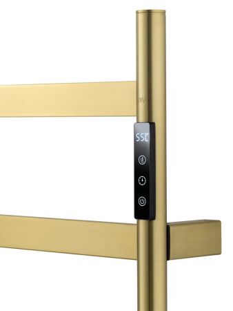 Полотенцесушитель электрический WONZON & WOGHAND ESSEN, Брашированное золото (WW-A405-BG), артикул WW-A405-BG