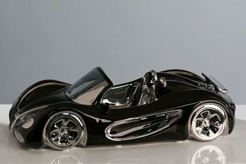 Casablanca, керамический автомобиль "Кабриолет", цвет черно-серебристый