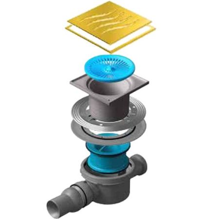 Душевой трап Pestan Confluo Standard 13000141 с решеткой