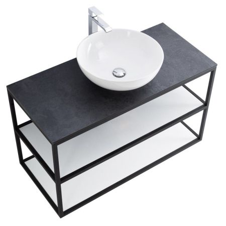 Мебель для ванной CEZARES CADRO 100, артикул CADRO-100-MENS-NERO