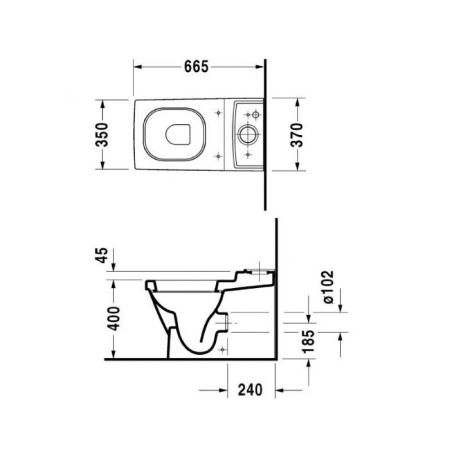 Duravit 2nd floor Сиденье для унитаза, петли нерж.сталь, SoftClose, Цвет: белый, артикул 0068990000