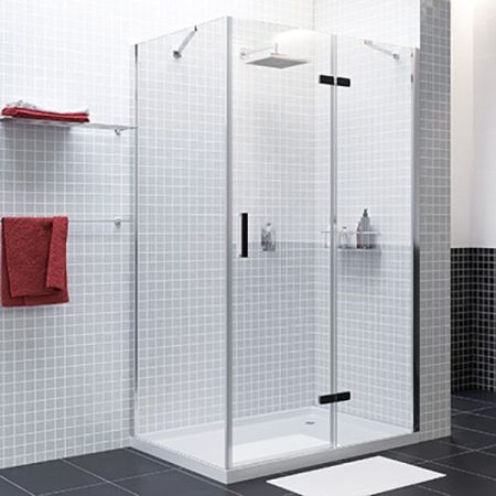 Aller BLACK MATT 10H07RB душ.угол. с правой дверью, артикул 10H07RBLACK MATT