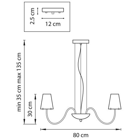 Люстра подвесная Diafano Lightstar 758082, артикул 758082