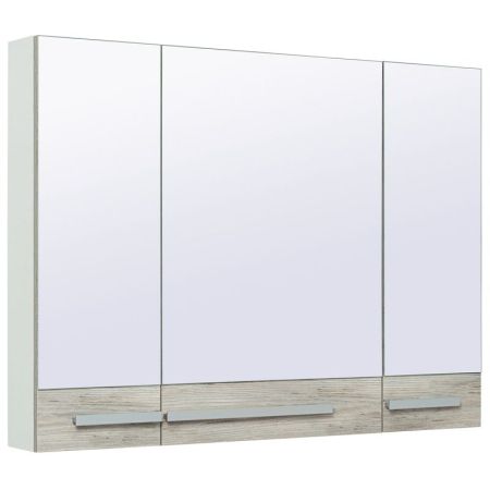 Зеркальный шкаф Runo Вудлайн 60 4620750028893 Дуб скандинавский