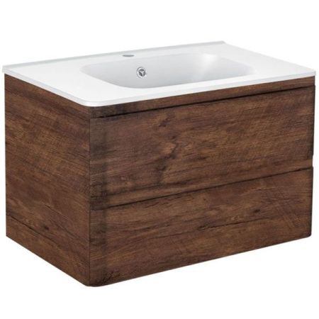 Тумба под раковину Vincea Vico VMC-2V800RW подвесная R.Wood, артикул VMC-2V800RW