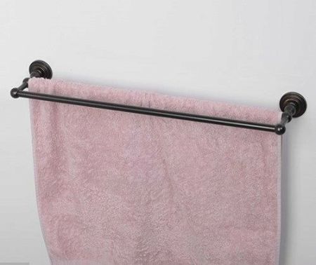 Полотенцедержатель WasserKRAFT Isar K-7340 двойной Темная бронза, артикул K-7340