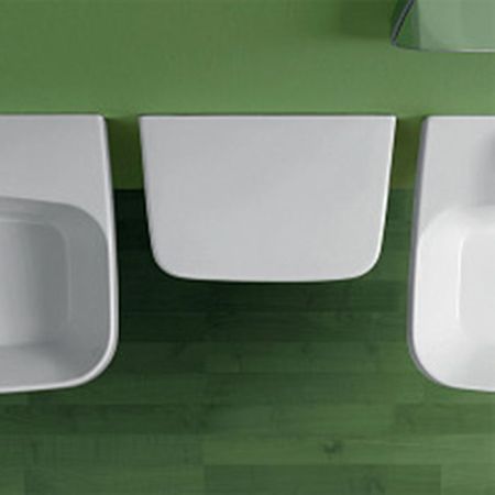 Simas Degrade Полка 40х27см подвесная с креплениями, цвет: белый, артикул DE15bi