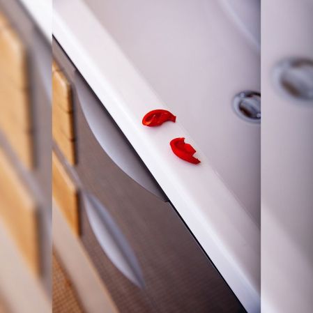 Тумба под раковину Бриклаер Форест 80 подвесная Антрацит со вставкой Пенёк, артикул 4627125414657