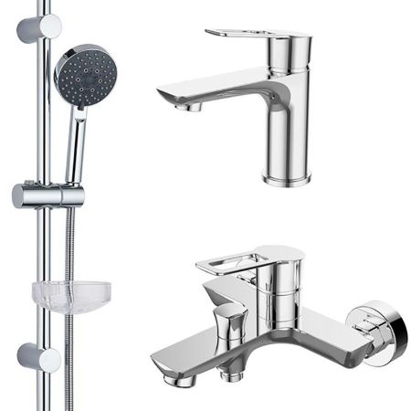 Комплект смесителей Agger Brave A2331100 Хром