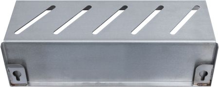 Полка Aquanet Магнум 30x8 сталь браш, открытая, артикул 00334113