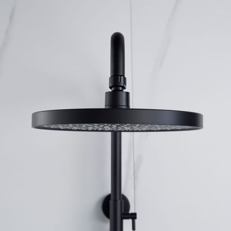 Душевая система Shevanik S4726H, черный, артикул S4726H