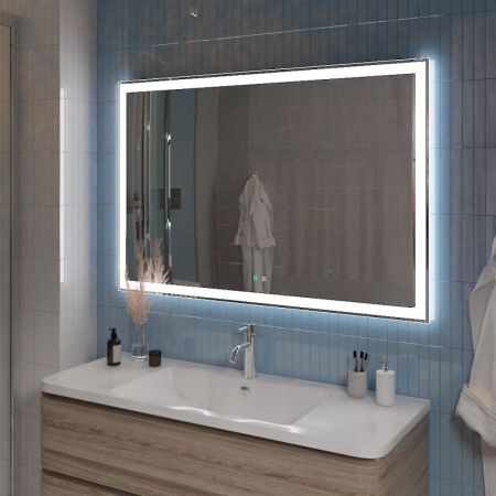 Зеркало BelBagno SPC-GRT, артикул SPC-GRT-1000-800-LED-TCH-SND