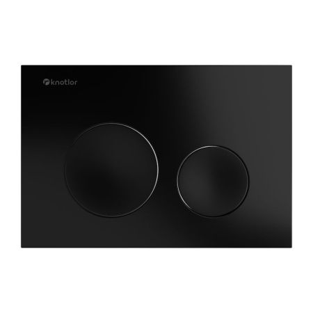 Клавиша смыва Knotlor BIS102BL, черный, артикул BIS102BL