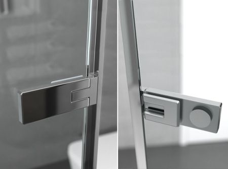 Душевой уголок Ambassador Abner 10011105-ST4, квадратный, линейный трап, 90х90, артикул 10011105-ST4