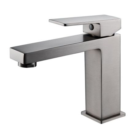 Смеситель для раковины Shevanik S9601T, оружейная сталь, артикул S9601T