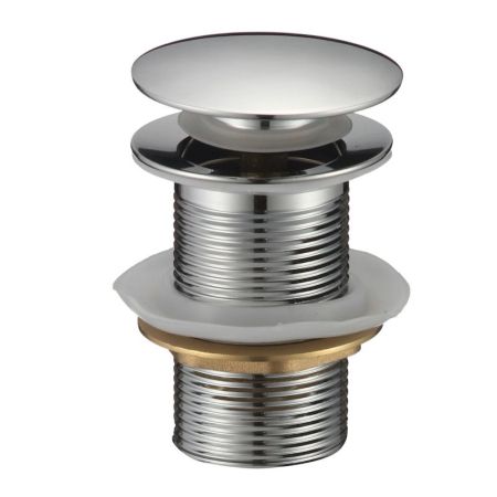 Донный клапан без перелива Savol S-XS002, хром, артикул S-XS002