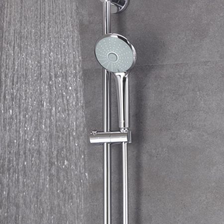 Ручной душ GROHE EUPHORIA 27221000 (хром, пластик, круглая), шт, артикул 27221000