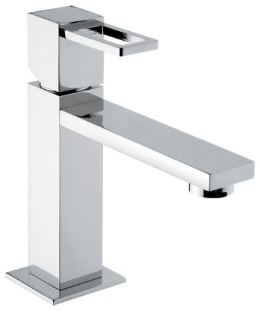 Смеситель Gea с донным клапаном "click-clack" для раковины, цвет хром, артикул 26003LACR