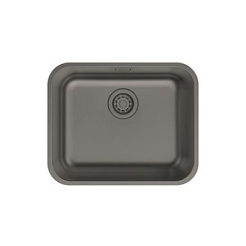 Мойка, нерж. сталь, графит, 533*433, Mate, IDDIS (MAT53GMi77)