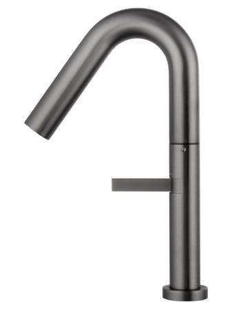 Смеситель для раковины высокий WONZON & WOGHAND, Темный графит (WW-6068-BGG), артикул WW-6068-BGG