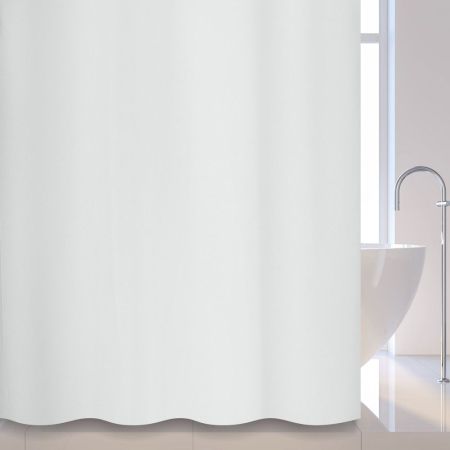 Штора для ванной комнаты Savol S-1818S5, белый, артикул S-1818S5