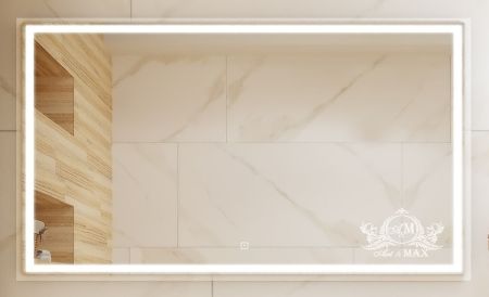 Зеркало с подсветкой ART&MAX MONZA AM-Mon-1400-800-DS-F, артикул AM-Mon-1400-800-DS-F