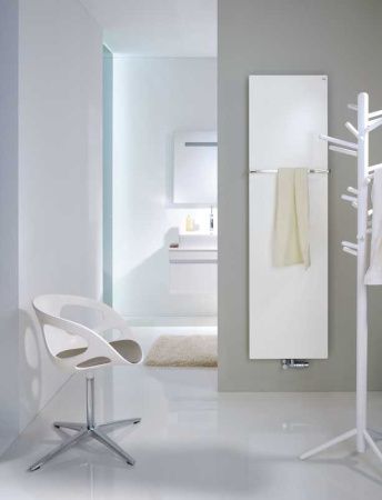 Водяной полотенцесушитель Zehnder Fina Bar FIP-130-070 Белый