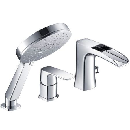 Смеситель на борт ванны Timo Helmi 4210/00Y Хром, артикул 4210/00Y