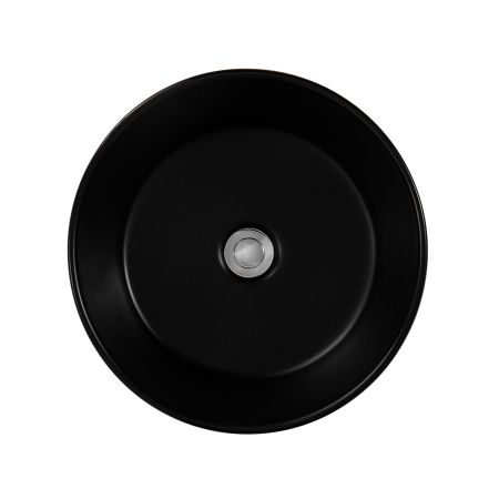 Раковина накладная для установки на столешницу AQUATEK AQ5118-MB 400*400*165, матовый черный, артикул AQ5118-MB