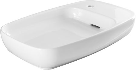 Раковина накладная Allen Brau Liberty 4.32012.20 белый, артикул 4.32012.20