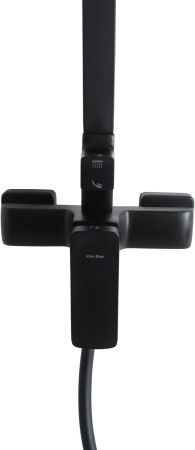 Душевая стойка Allen Brau Infinity 5.21012-31 черный матовый, артикул 5.21012-31