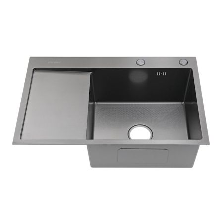 Мойка для кухни Fmark FSC7550Q-R, графит