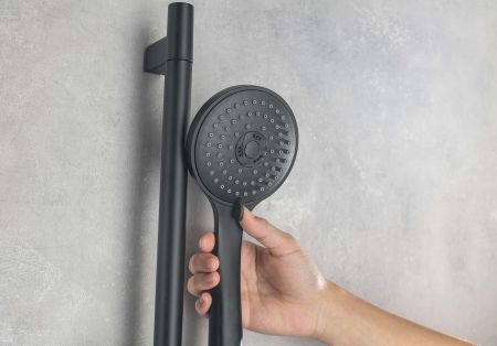 AQ1075MB ВЕГА Set 4 в 1 (AQ1046MB+AQ2071MB+AQ2454MB+AQ2011MB), матовый черный, артикул AQ1075MB