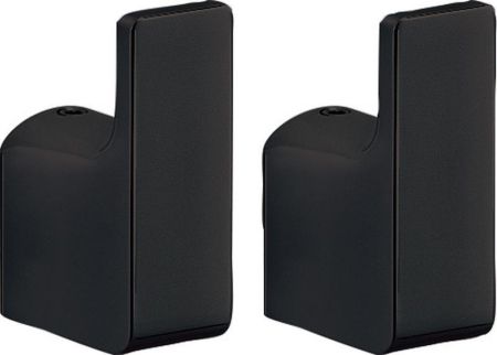 Gedy Pirenei, набор из 2-х крючков, цвет черный матовый, артикул PI27(14)