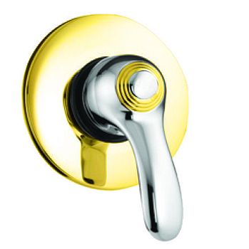 Смеситель для душа Fiore JAFAR 47CO5130, хром/золото