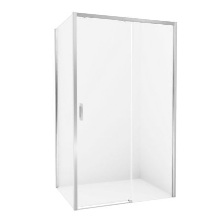 Душевое ограждение NEW TRENDY PRIME 150x80x200 D-0309A/D-0123B (хром), артикул D-0309A/D-0123B