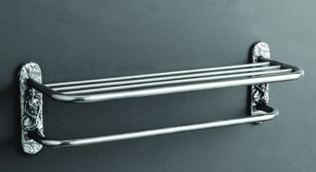 Полка для полотенец подвесная 60 см. ART&MAX  AM-B-0610, артикул AM-0610-B