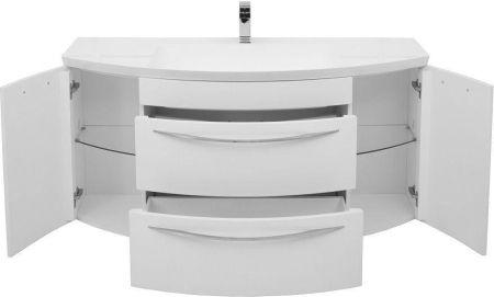 Тумба под раковину De Aqua Лонг 140 белый, артикул 00186446