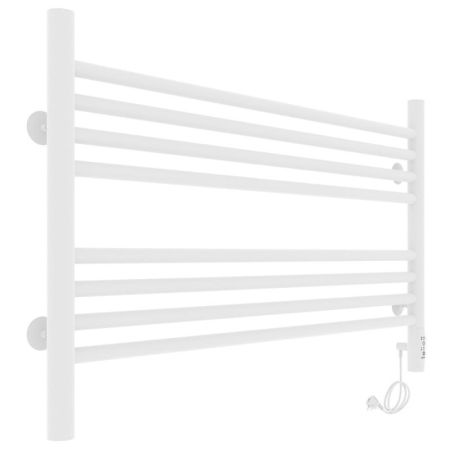 Полотенцесушитель электро "Оливия ЧК8 800*500", белый муар, правый, артикул 73207627