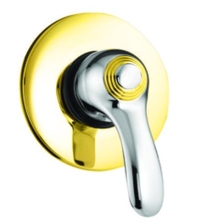 Смеситель для душа Fiore JAFAR 47CO5130, хром/золото